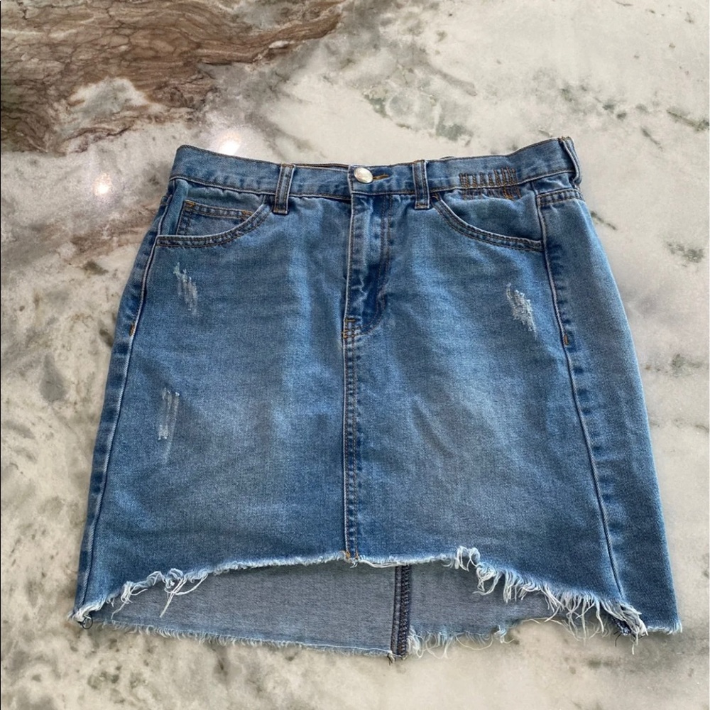 Jean skirt